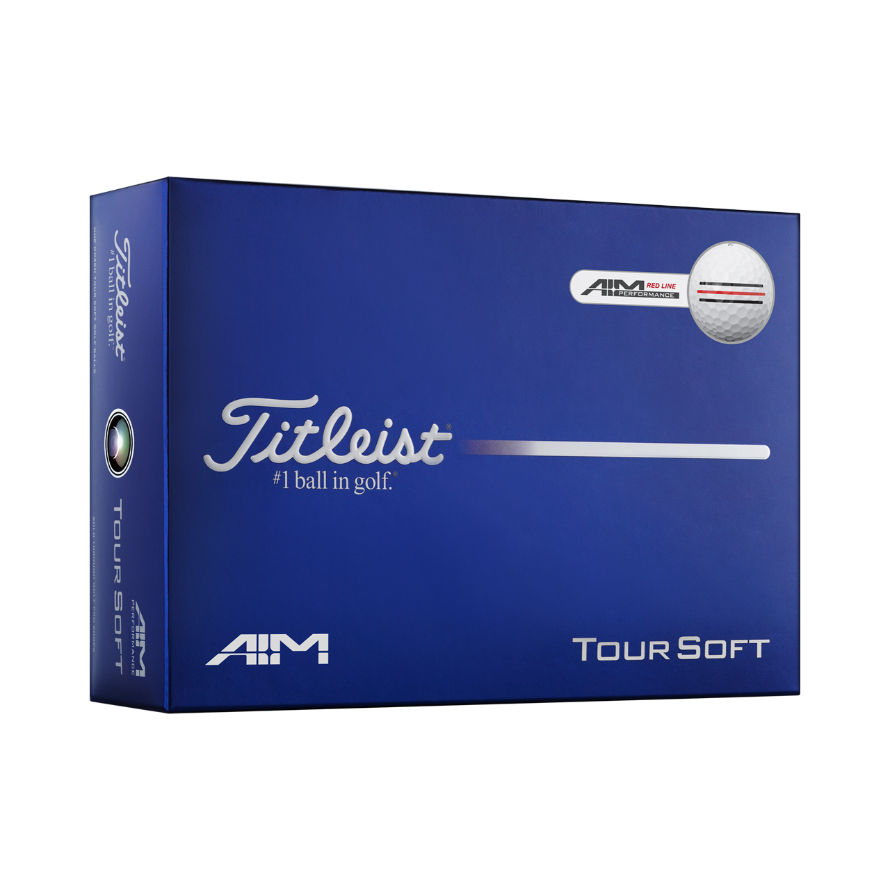 Tour Soft AIM, Bälle 3-Pack - red