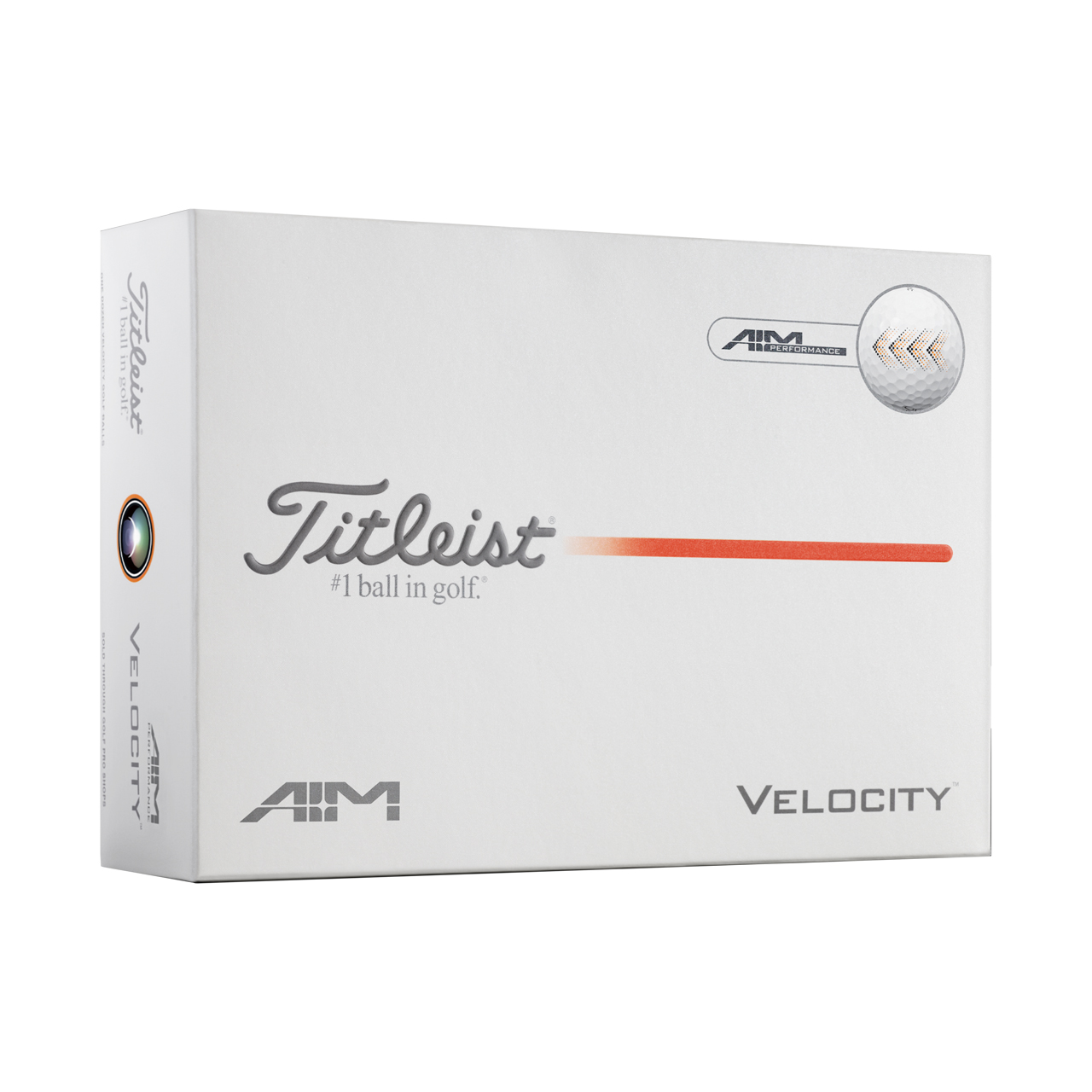 Velocity AIM, Bälle 3-Pack - white