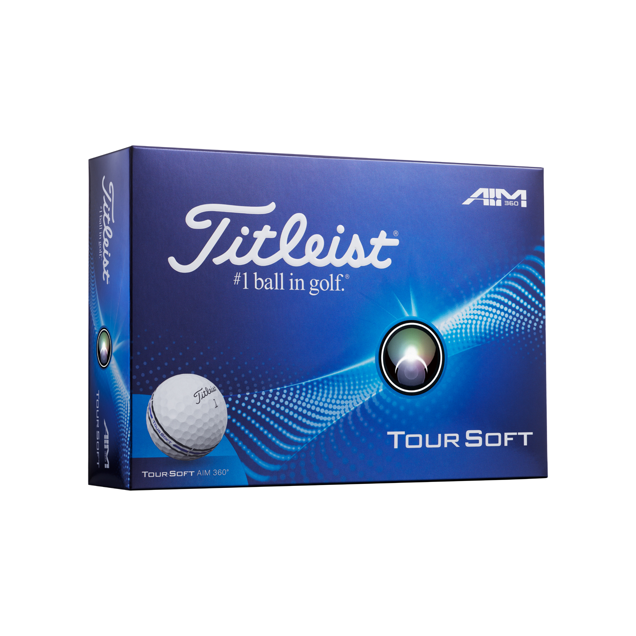 Tour Soft AIM 360, Bälle 3-Pack - white