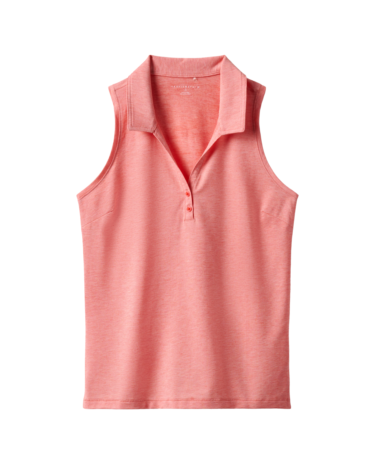 Featherweight, Ärmelloses Polo, Damen - heather_porcelain_ro
