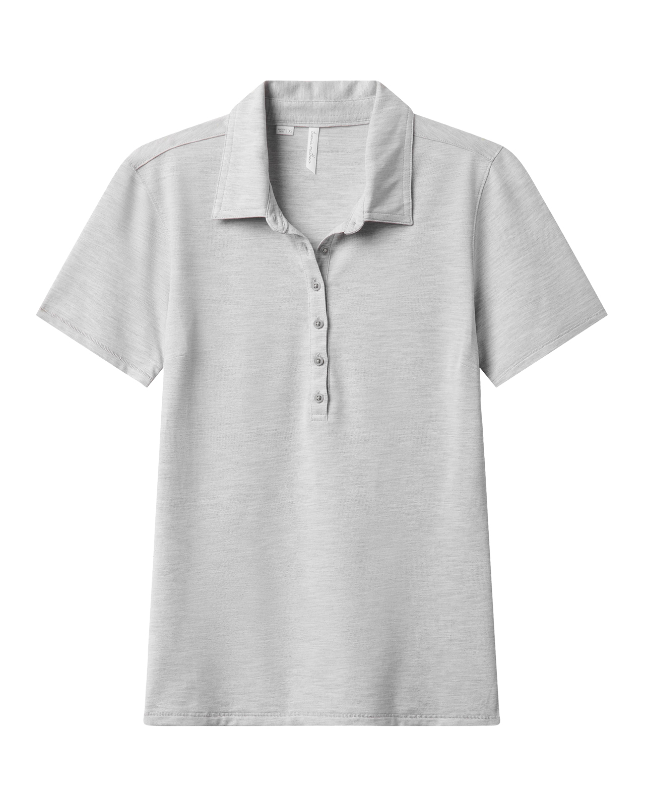 Featherweight, Polo, Damen - heather_light_grey