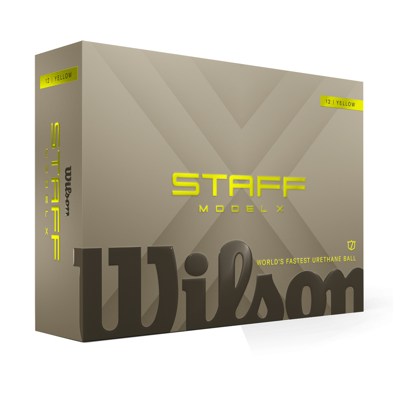 Staff Model X, Bälle 3-Pack - yellow