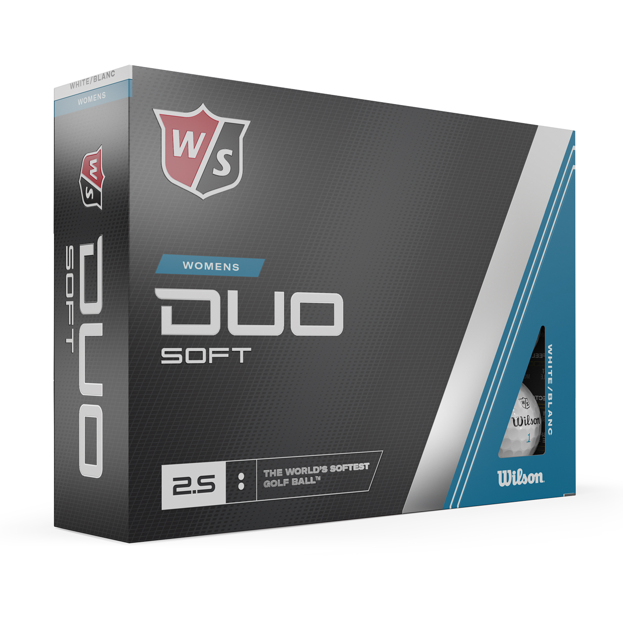 Duo Soft Lady, Bälle 3-Pack - Wh