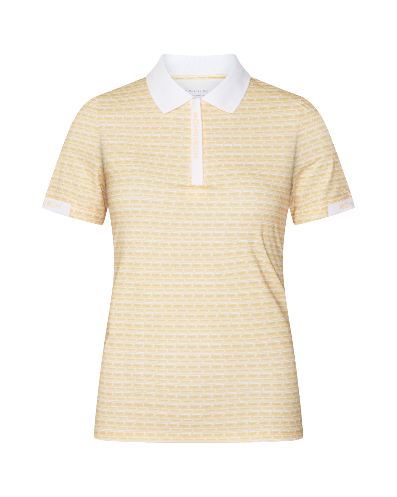 Abby, Polo, Damen - monogram_peach