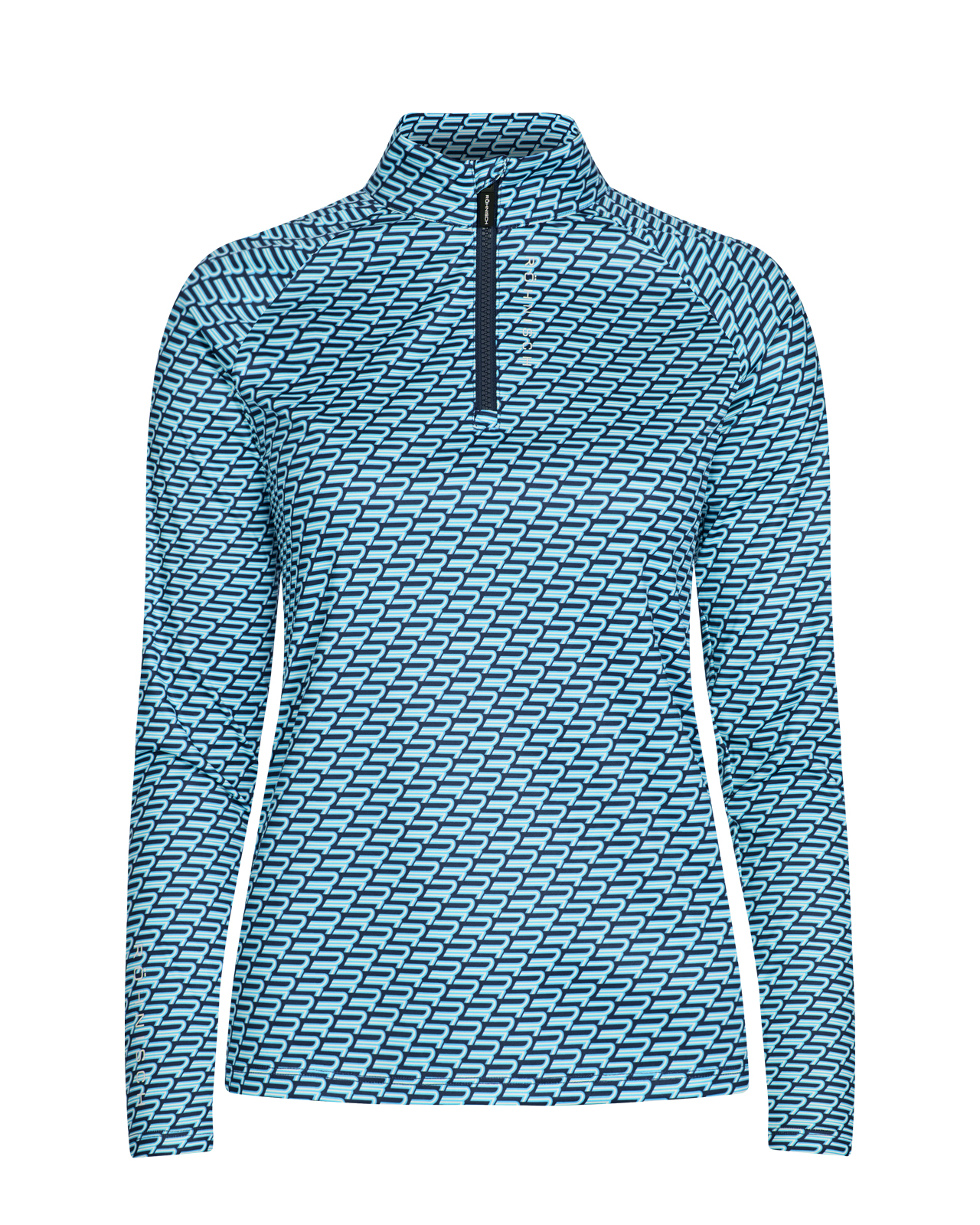 Addy, Shirt, Damen - blue_aquarelle