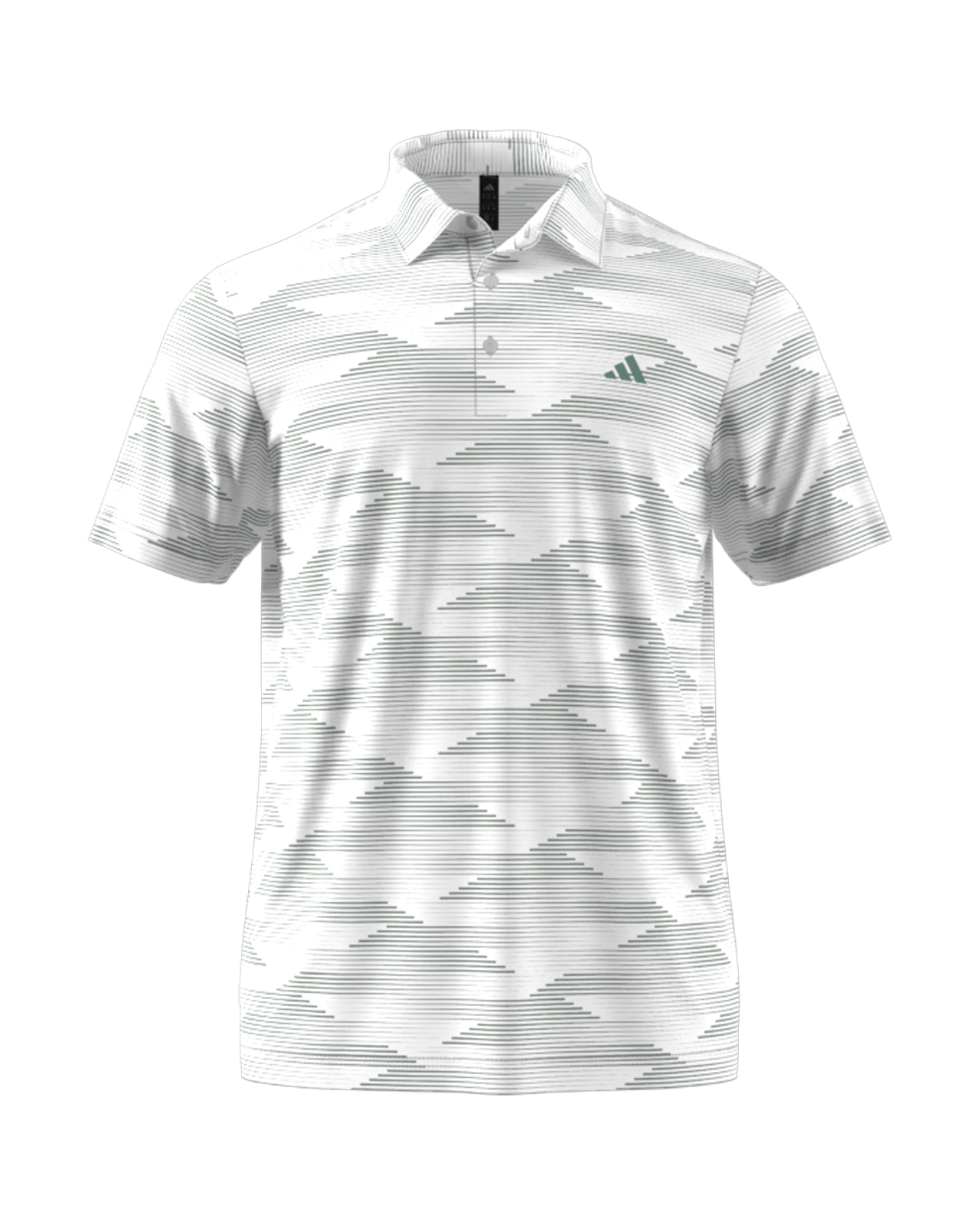 Ultimate365, Polo, Herren - white_silver_green_