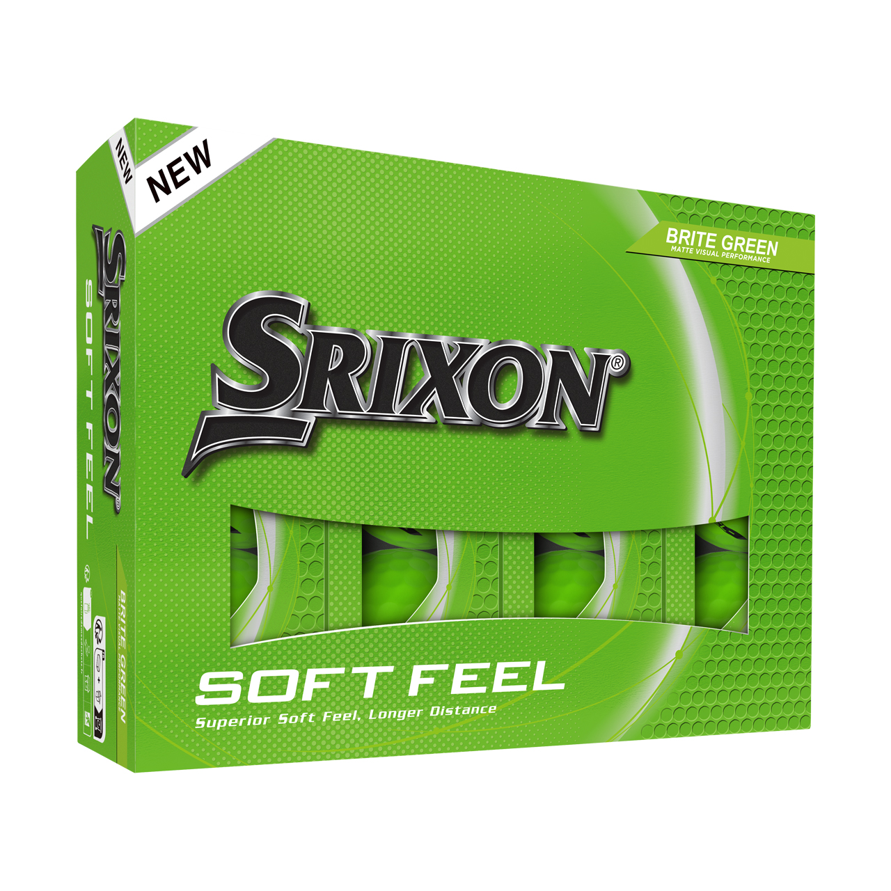 Soft Feel, Bälle 3-pack - green