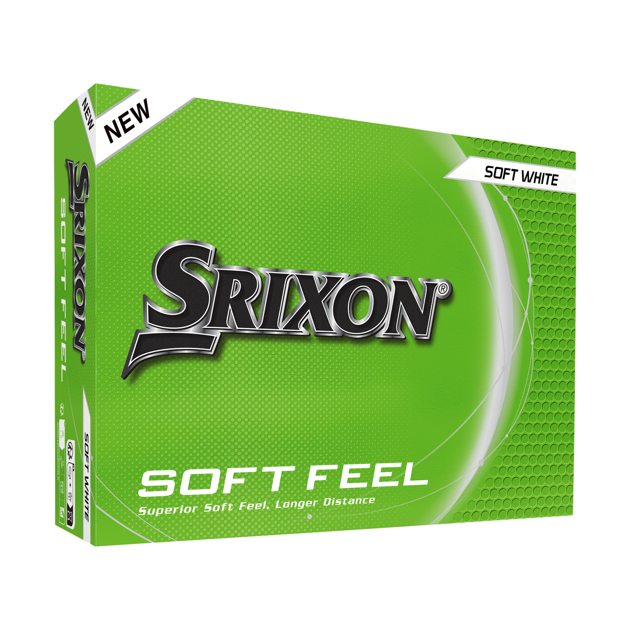 Soft Feel, Bälle 3-pack - white