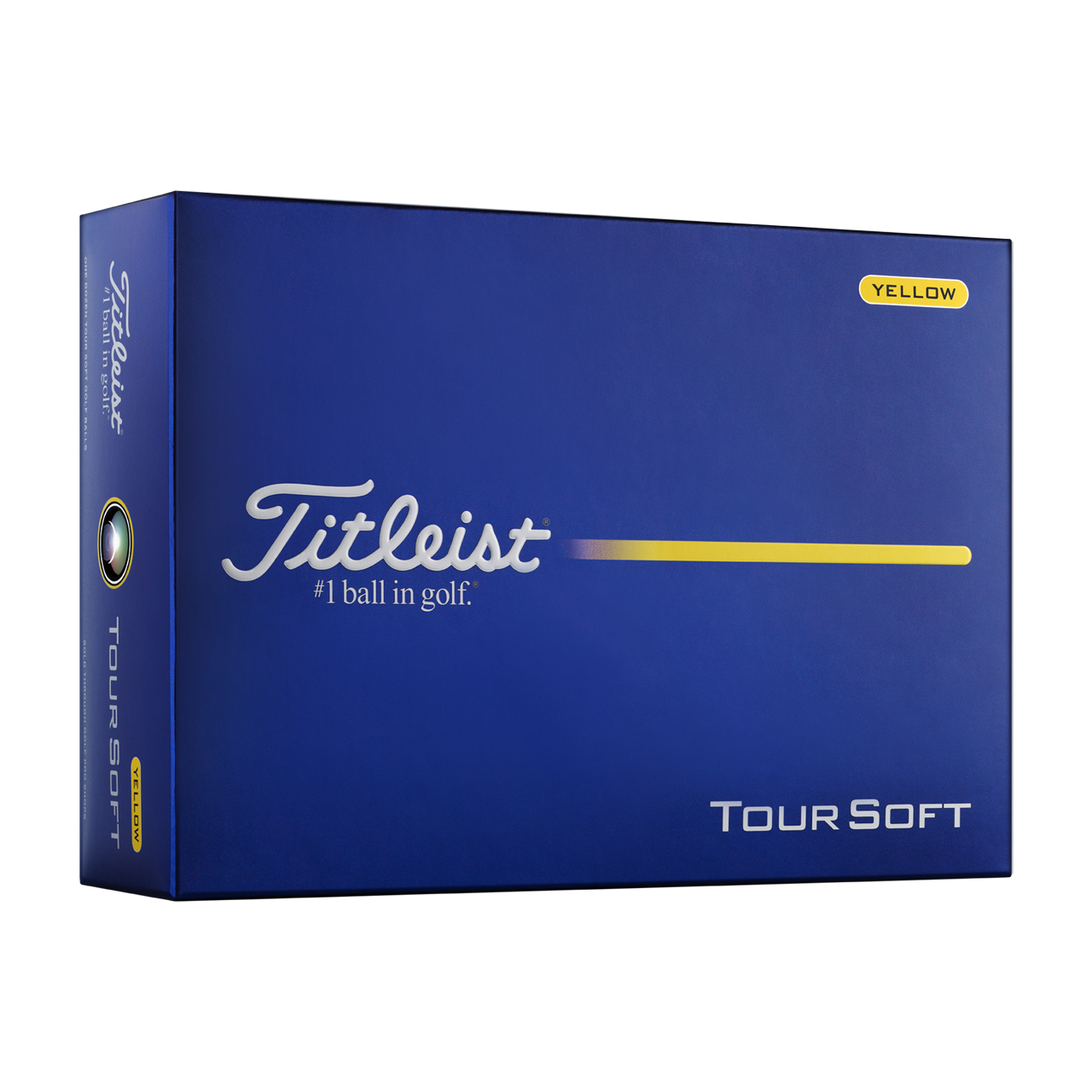Tour Soft, Bälle 3-Pack - yellow
