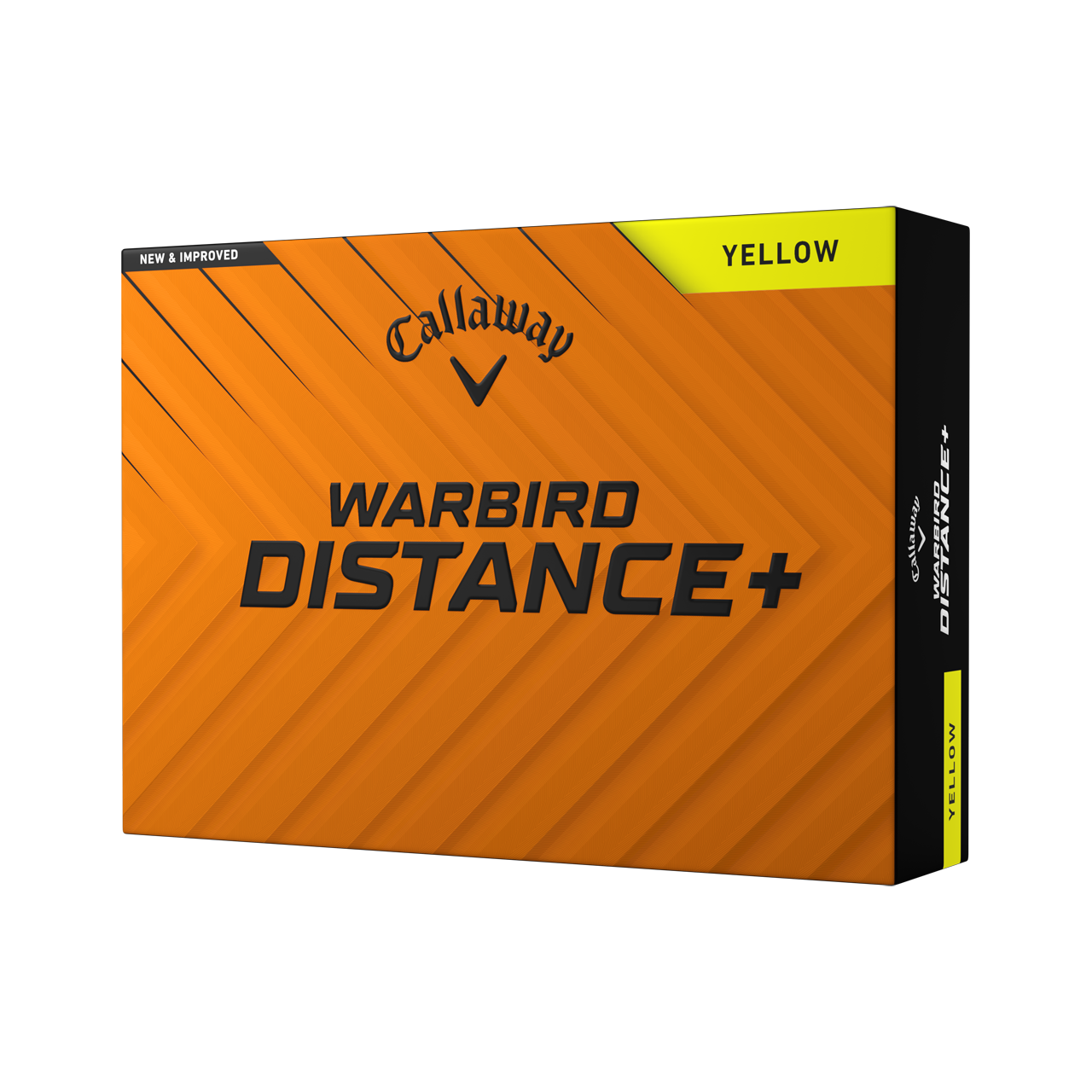 Warbird Distance, Bälle, 3-pack - yellow