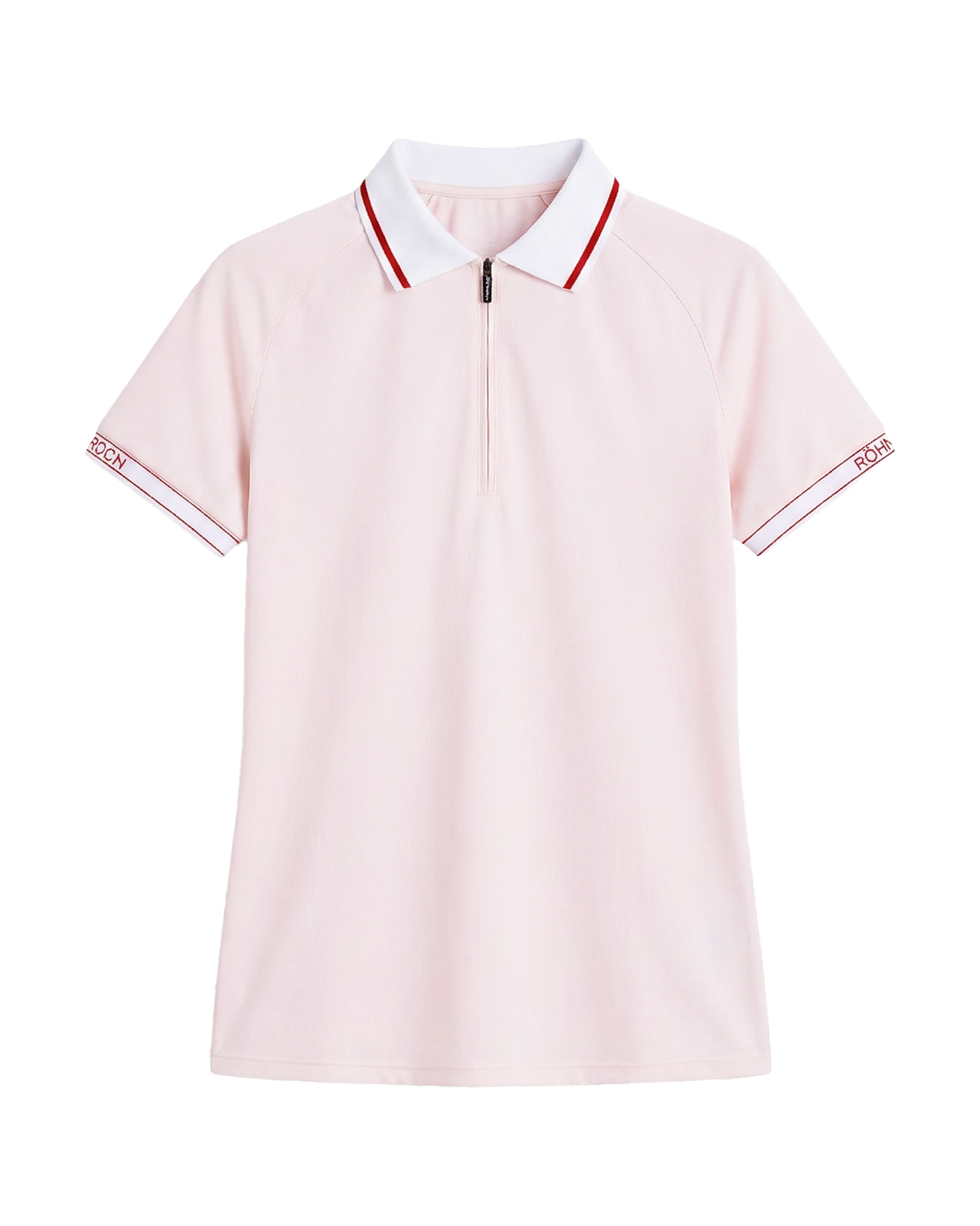 Rib, Polo, Damen - cradle_pink