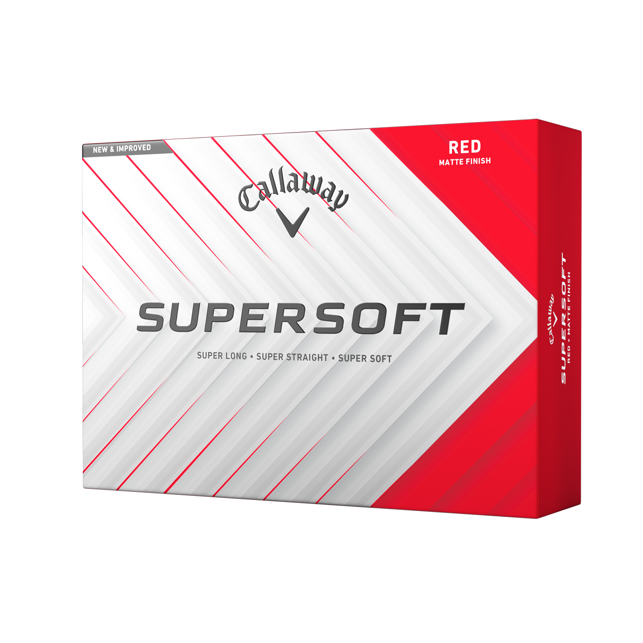 Supersoft, Bälle, 3-pack - red