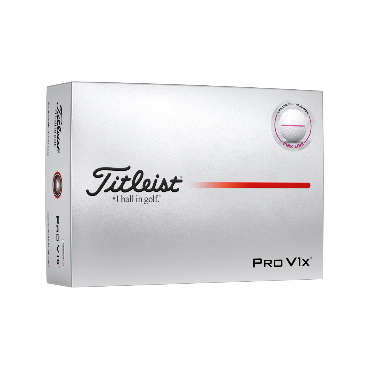 Pro V1x AIM Performance, Bälle 3-pack - pink