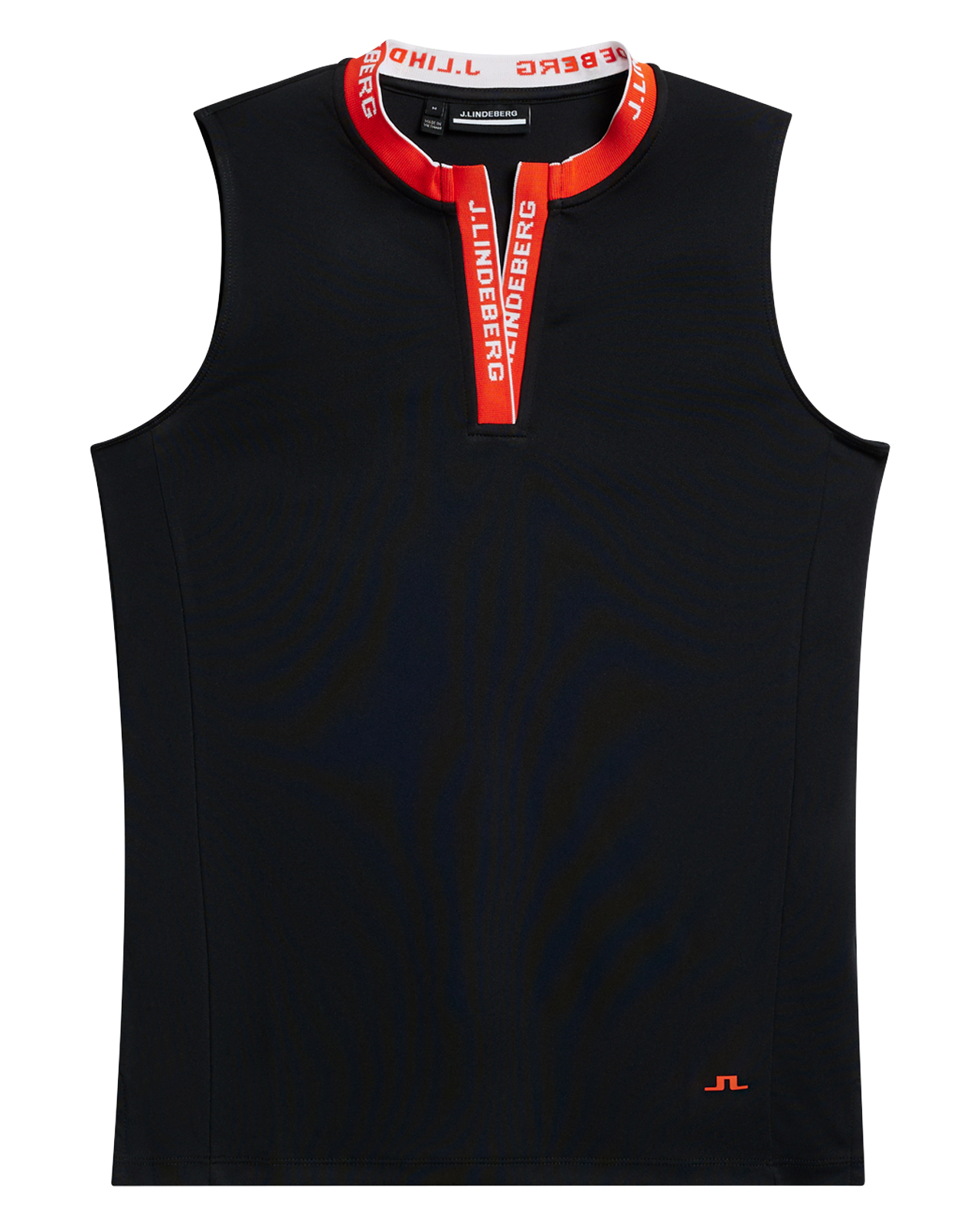 Leya, Ärmelloses Polo, Damen - black