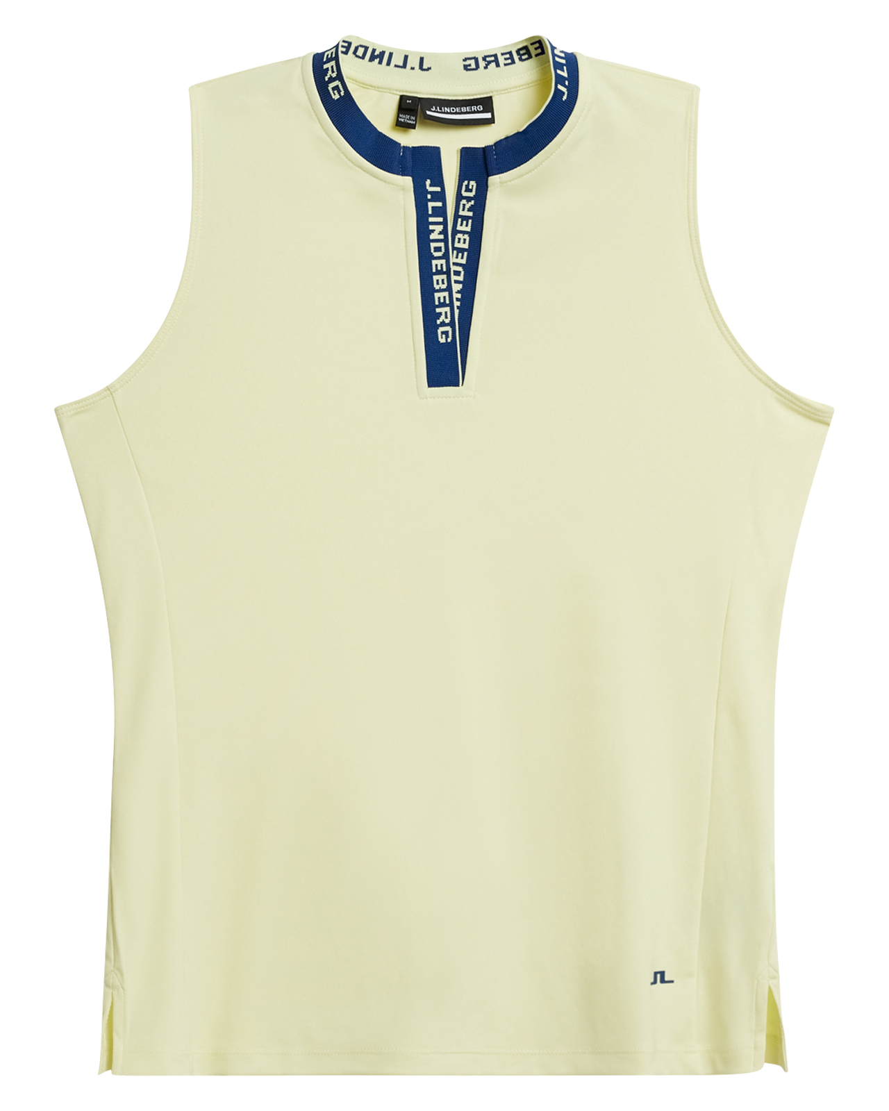 Leya, Ärmelloses Polo, Damen - wax_yellow