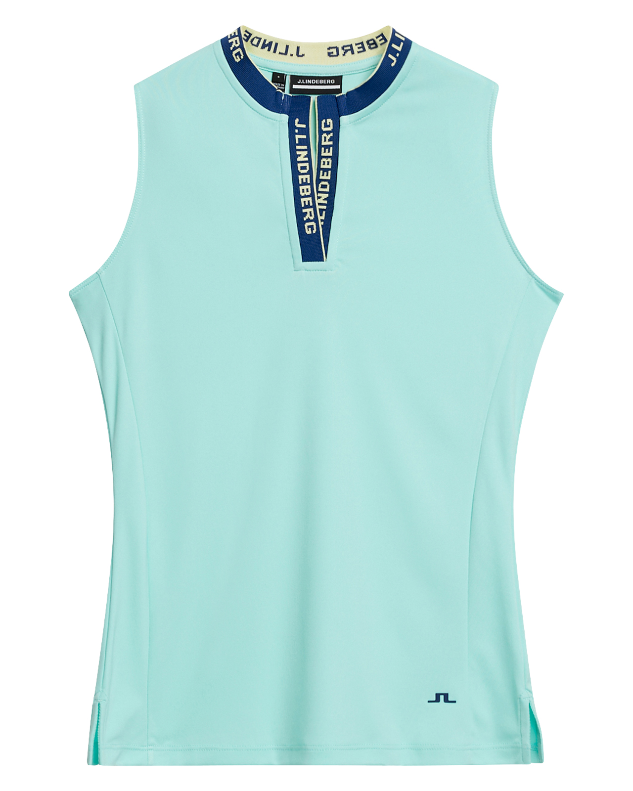 Leya, Ärmelloses Polo, Damen - aruba_blue