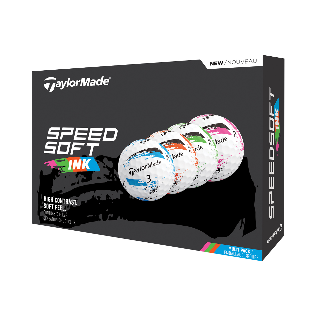 SpeedSoft Ink, Bälle 3-Pack - multi