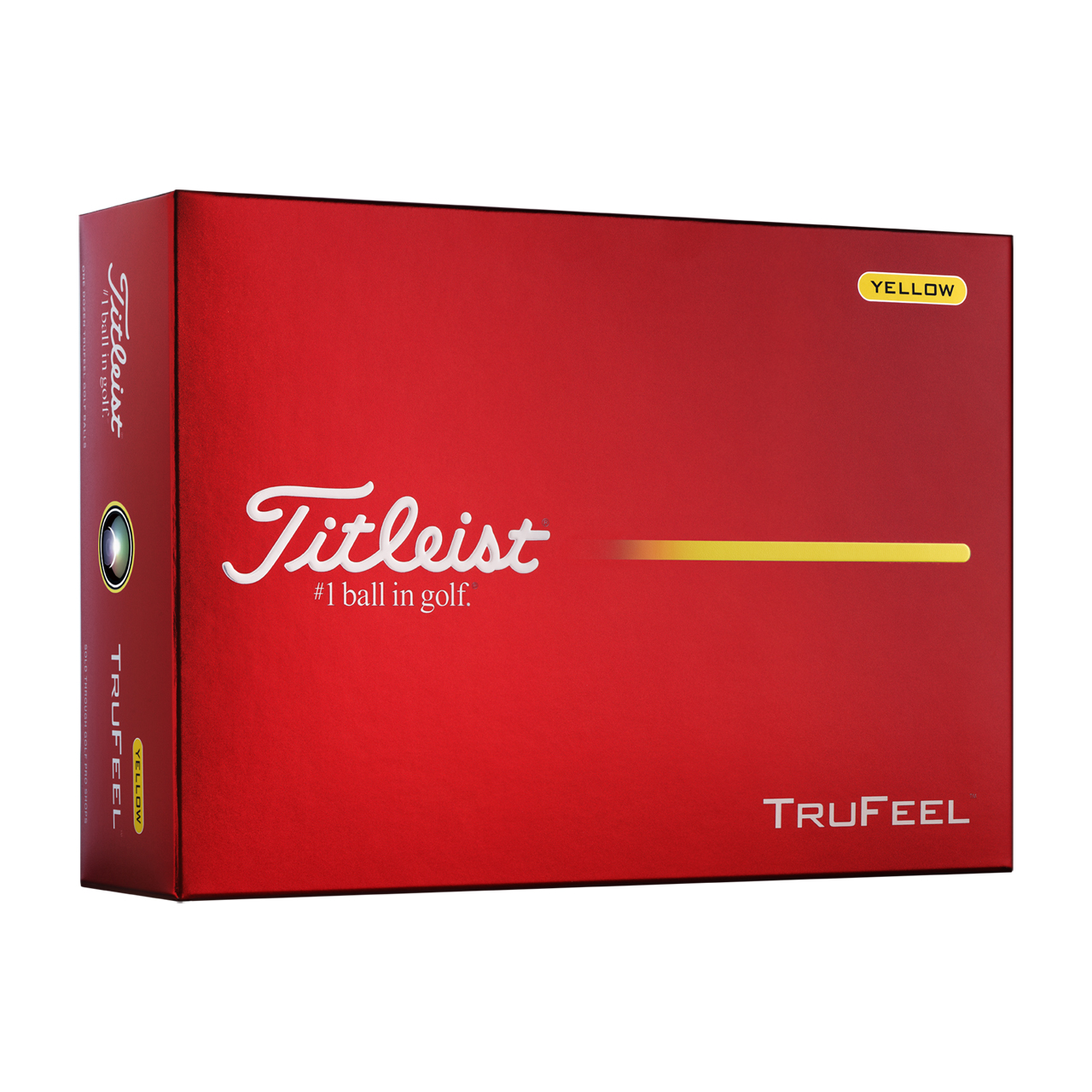TruFeel, Bälle 3-Pack - yellow