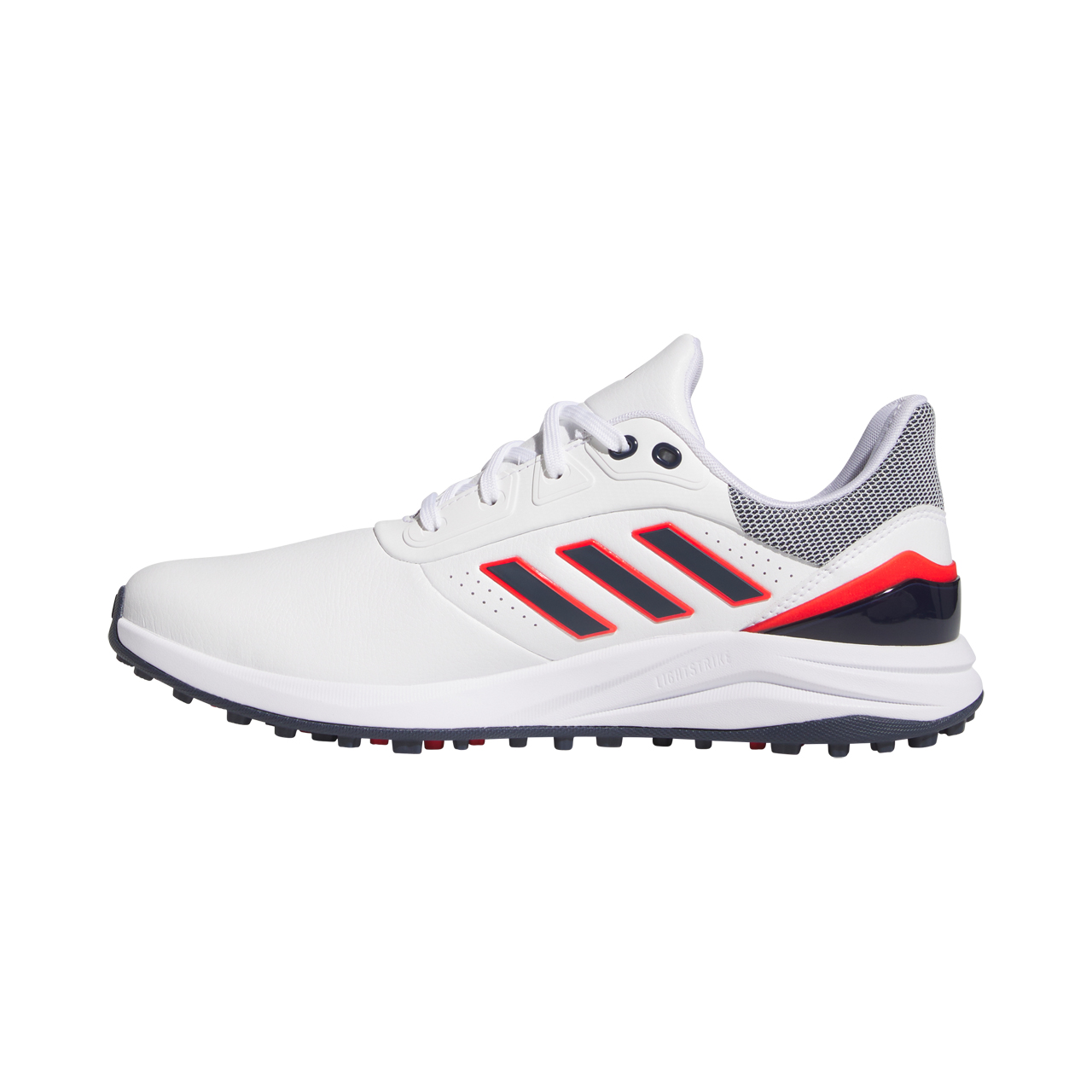 Solarmotion, Herren - white_collenavy_lucidred